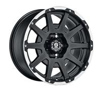ALLOY WHEEL SPARCO SPARCO DAKAR FOR ISUZU D-MAX 8.5X18 6X139.7 MATT BLACK LIP P