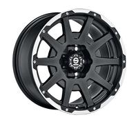 ALLOY WHEEL SPARCO SPARCO DAKAR FOR JEEP RENEGADE 4XE 7.5X17 5X110 MATT BLA CSB