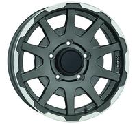 SPARCO DAKAR MATT DARK GREY LIP POLISHED ALLOY WHEEL 16x5.5 ET5 5x139.7