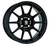 ALLOY WHEEL SPARCO SPARCO FF 1 FOR RENAULT CAPTUR 7X17 4X100 GLOSS BLACK MPA