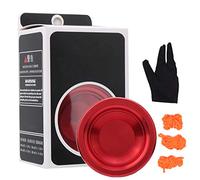 Alloy Yoyo Ball, Professional Competition Yoyo Toy with 3 Replacement Strings and Glove Set, High Performance Yoyo for Advanced Players, Smooth Texture for 1A/3A/5A Playing Methods (red)