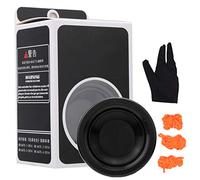 Alloy Yoyo Ball, Professional Competition Yoyo Toy with 3 Replacement Strings and Glove Set, High Performance Yoyo for Advanced Players, Smooth Texture for 1A/3A/5A Playing Methods (Black)