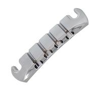 Alloys 4String Tune O-Matic Guitar Bridge Replacement Electric Guitar Accessory Parts Guitar Roller Saddles Bridge