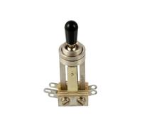 Allparts 4367 Switchcraft Toggle 3 Way Switch, Straight Long Design