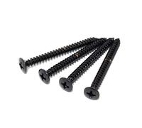 Allparts GS/0005 003 Neck Plate Screws in Black