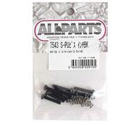 Allparts GS 0007 003 PU Screws/Springs Black
