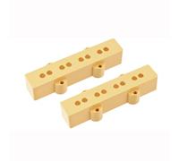 Allparts PC0953-028 CREAM PICKUP COVER SET JAZZ BASS Cream