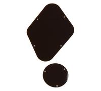 Allparts PG 0814 036 LP Rear Cover Set Brown