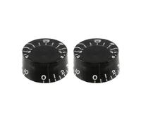 Allparts/PK 0130 023 Speed Knobs (Set of 2) for Groove - Black