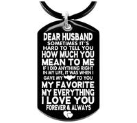 Allpeak Husband Gifts, Gifts for Him - Funny Keyring Husband Birthday Gifts, Gifts for Husband Christmas, Anniversary Christmas Xmas Gifts for Him, Secret Santa Gifts for Him, Stocking Fillers for Him