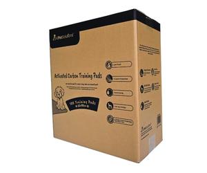 AllPetSolutions Puppy Pads - Disposable Carbon Odour-Control Puppy Training Pads Dog Toilet Sheets with 6 Highly Absorbent Layers & Leak-Proof Non Slip Matting for Pet Wee - 100 pcs