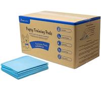AllPetSolutions Puppy Pads - Disposable Puppy Training Pads Dog Toilet Sheets with 5 Highly Absorbent Layers & Odour Control Leak-Proof Non Slip Matting for Pet Wee - Medium, 60x40cm - 100-Pack