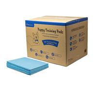 AllPetSolutions Puppy Pads - Disposable Puppy Training Pads Dog Toilet Sheets with 5 Highly Absorbent Layers & Odour Control Leak-Proof Non Slip Matting for Pet Wee - Extra Large, 60x90cm - 100-Pack
