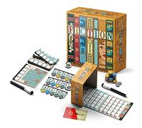 ALLPLAY Fiction - A Wordle-Inspired Board Game for Adults and Familes with Deception - Approachable and Fun Strategic Party Game in Small, Travel-Size Box - English
