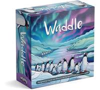 Waddle Abstract Strategy Board Game Fast-Paced Area Control for 2-5 Players Ages 7+ 15-Min Playtime 1-Minute to Teach Series