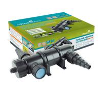 AllPondSolutions 18w UV Light Steriliser for Pond & Aquarium - CUV-118 Fish Tank & Pond Clarifier - Helps Remove Algae and Greenwater