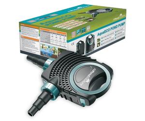 AllPondSolutions 3000 L/H Pond Pump | Energy Efficient Eco Water Fish Pump Submersible - Garden Waterfall Filter Pump 6-8mm Solids Handling - AquaECO-3000