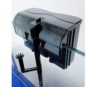 AllPondSolutions 600 L/H Aquarium Hang-On Filter - Compact Hang-On-Back Filter for Nano & Mini Fish Tanks