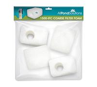 allpondsolutions Aquarium Fish Tank Clear Internal Filter - Adjustable Flow - 600 L/H - 1500 L/H - Tanks up to 280L (1500 L/H Replacement Foams)