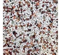 allpondsolutions Aquarium Fish Tank Gravel Stones Substrate Sprinkle Mix Coloured Natural 5kg (6-8mm)