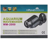 allpondsolutions Aquarium Marine Wave Maker Fish Tank Powerhead Circulation Pump 2000L/H - Powerful Clip on Glass Suction Attachment