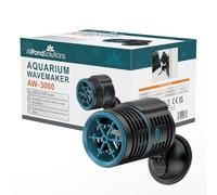 AllPondSolutions Aquarium Marine Wave Maker Fish Tank Powerhead Circulation Pump 3000L/H - Powerful Clip on Glass Suction Attachment