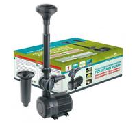 AllPondSolutions ECO-5800PPF Pond Pump Submersible with Fountain Attachment for Outdoor Garden - Adjustable Flow 5800 Litre/Hour Flow Rate