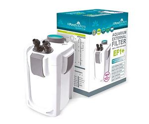 allpondsolutions EF2 Aquarium External Fish Tank Water Filter for Coldwater, Tropical or Marine Aquariums, for Tanks Up to 600 Litres - Includes Filter Media, hose and Spray Bar - Full Kit.
