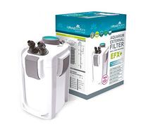 allpondsolutions EFX+ Aquarium External Fish Tank Water Filter with 9w UV Steriliser for Coldwater, Tropical or Marine Aquariums, Tanks Up to 1000 Litres - Includes Filter Media Full Kit.