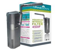 allpondsolutions Fish Tank Filter, 450IF Internal Aquarium Water Filter for Small Coldwater or Tropical Aquariums for Tanks Up to 90 Litres - Include Spray Bar and Venturi to add Oxygen.