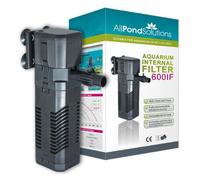 allpondsolutions Fish Tank Filter, 600IF Internal Aquarium Water Filter for Small Coldwater or Tropical Aquariums for Tanks Up to 110 Litres - Include Spray Bar and Venturi to add Oxygen.