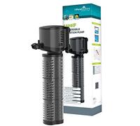 allpondsolutions Fish Tank Filter, Internal Aquarium Submersible Water Filter for Small Coldwater or Tropical Aquariums for Tanks - Include Venturi to add Oxygen. (Tanks Up to 280 Litres)
