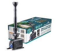AllPondSolutions FPP-3000 Fountain Pond Pump Submersible with Fountain Attachment for Outdoor Garden, 3000 Litre/Hour Flow Rate