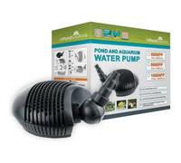 AllPondSolutions Pond Filter Pump 8000 L/H, Fully Submersible - Energy Efficient Koi Fish Waterfall Pump 6mm Solids Handling. 8000PP