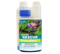 AllPondSolutions Pond Rescue Green Water Treatment 500ml - Algae Control for Clear Pond Water, Koi & Fish Safe (Treats up to 11,375L)