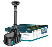 AllPondSolutions PPF-5800 Pond Pump Submersible with Fountain Attachment for Outdoor Garden - Adjustable Flow 5200 Litre/Hour Flow Rate