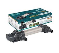 AllPondSolutions Stainless Steel Aquarium & Pond 36w UV Light Steriliser | SSUV-36 Pond & Fish Tank Clarifier - Helps Remove Algae and Greenwater