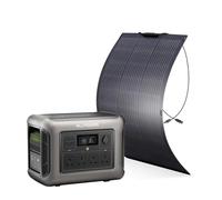 ALLPOWERS R1500 LITE + 100W Solar Panel - R1500 LITE + 2 x SF100 Flexible Panel