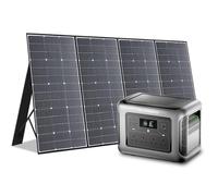 ALLPOWERS R1500 LITE Portable Power Station with Solar Panel 400W: 1056Wh LFP Battery Backup w/ 4 1600W AC/100W USB-C Outlet Solar Generator Fast Charging Electric Generator for Camping RVs Off-Grid