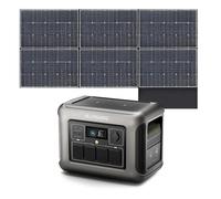 ALLPOWERS R1500 Portable Power Station with SP039 600W Solarpanel, 1800W/1152Wh Durable LiFePO4 Solar Generator with 650W Max Solar Input, 15ms UPS Function for Home Backup, RV/Van Outdoor Camping