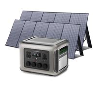 ALLPOWERS R2500 2016Wh LiFePO4 Portable Solar PowerStation Foldable Solar Panel SP037 400W / 2X400W Solar Charger for RV Camping R2500 with 2X400W