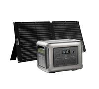 ALLPOWERS R2500 Portable Power Station: Solar Generator with Solar Panel 100W SE100, 2500W (Peak 4000W) Battery Backup Power Supply, 2048Wh LiFePO4 Battery for Home Backup, Power Outages, Camping