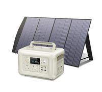 ALLPOWERS R600 Solar Generator, 299WH Portable Power Station with 200W Portable Solar Panel, Mobile LiFeP04 Battery Pack for Holiday RV Camping, Outdoor Adventure, Emergency, Power Supply Backup