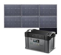 ALLPOWERS S2000 PRO Portable Power Station + SP039 600W Solar Panel,1454Wh 2700W (AC+DC) /100W USB-C Output, 1.5 Hr Fast Charge Solar Generator for Home Backup, Power Outage, Outdoor Camping
