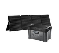 ALLPOWERS S2000 PRO Solar Generator with 200W Solar Panel SE200, 1451Wh Portable Power Station, 2400W AC/100W USB-C Output, Fast Charging Outdoor Generator for Home Backup Power Camping RVs Emergency