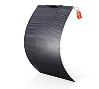 ALLPOWERS SF100 100W Flexible Solar Panel with IP68 Waterproofing ETFE Photovoltaic Solar Module, 24V/12V Off-Grid Semi-Flexible Mono Solar Panel for Roof RV Motorhome Boat Cabin Van Uneven Surfaces