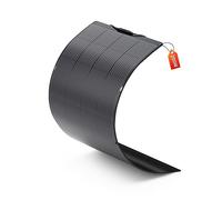 ALLPOWERS SF200 200W Flexible Solar Panel with IP68 Waterproofing ETFE Photovoltaic Solar Module, 32V Off-Grid Semi-Flexible Mono Solar Panel for Roof RV Motorhome Boat Cabin Van Uneven Surfaces