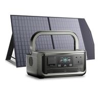 ALLPOWERS VOLIX P300 Portable Power Station with Solar Panel SP027, 256Wh LiFePO4 Battery Generator, 300W Output Solar Generator with Solarpanel 100W, Portable Power for Outdoor Festival Garden
