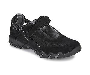 Allrounder by Mephisto Sandals NIRO-C-SUEDE-14-14 in Black 4.5