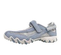 Allrounder NIRO 91/06 Trainers, Suede Leather with Open Mesh, Light Blue, Footbed for Changing Blue, blue, 6 UK